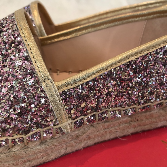 Kate Spade Rose Gold Linda Too Espadrilles NEW - Picture 4 of 6